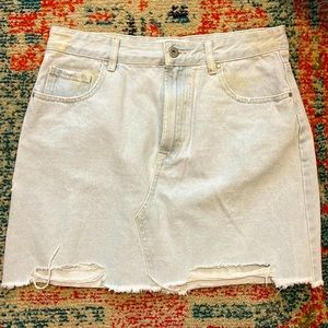 Light wash jean skirt by Cotton On- US sz 8